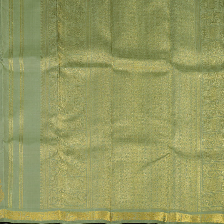Hayagrivas Handloom Pista Green Kanjivaram Silk Saree BE720-SBS