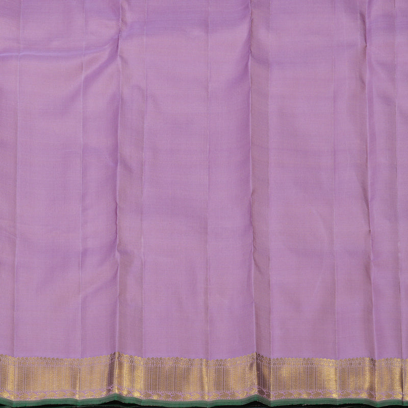 Hayagrivas Handloom Sandal Kanjivaram Silk Saree with Lilac Border BE747-SBS