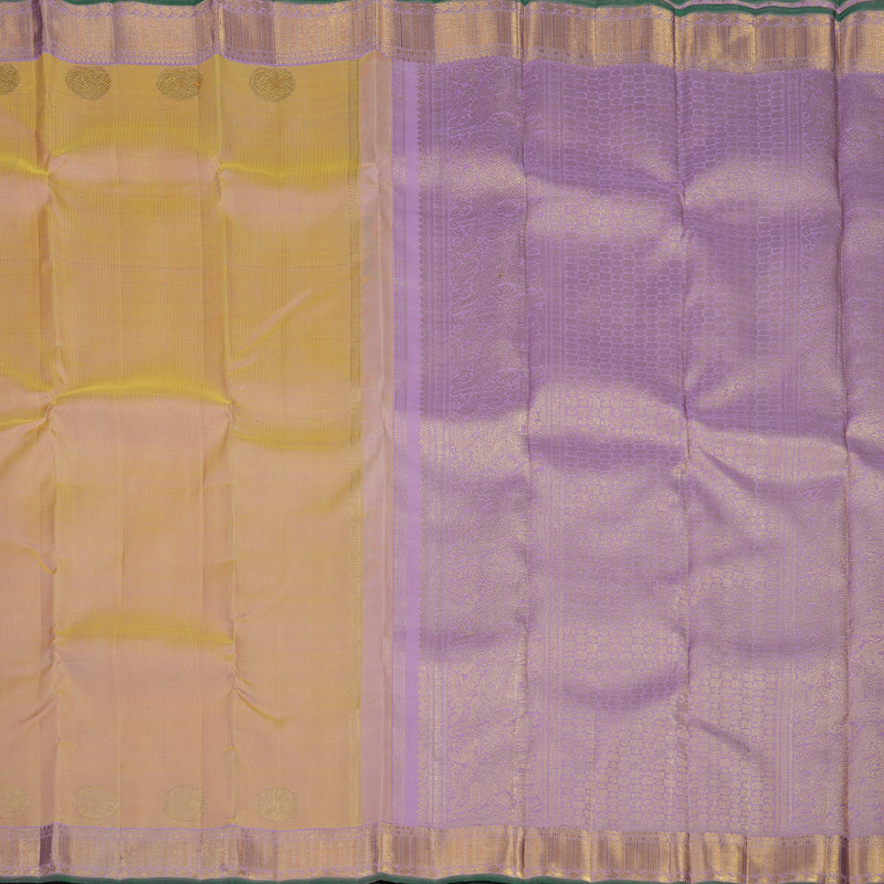 Hayagrivas Handloom Sandal Kanjivaram Silk Saree with Lilac Border BE747-SBS