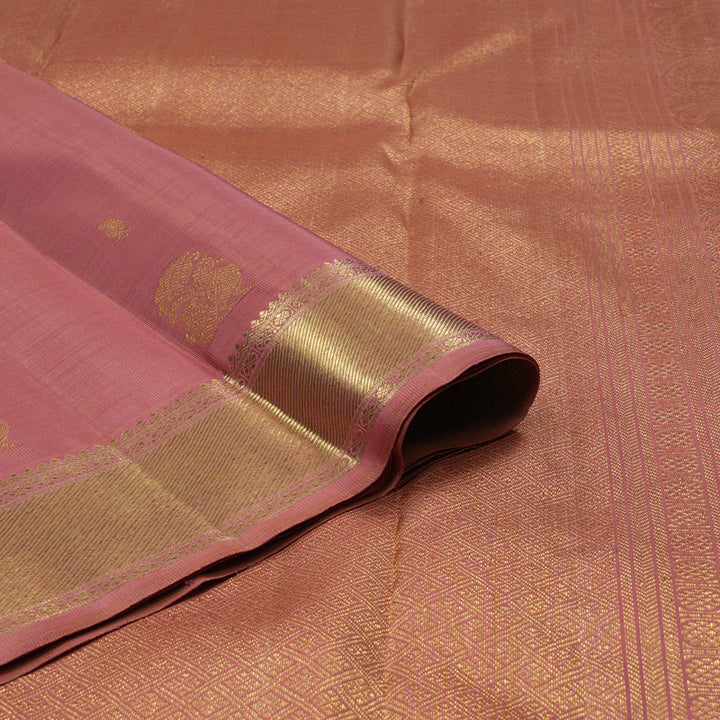 Hayagrivas Handloom Guava Pink Kanjivaram Silk Saree BE748-SBS