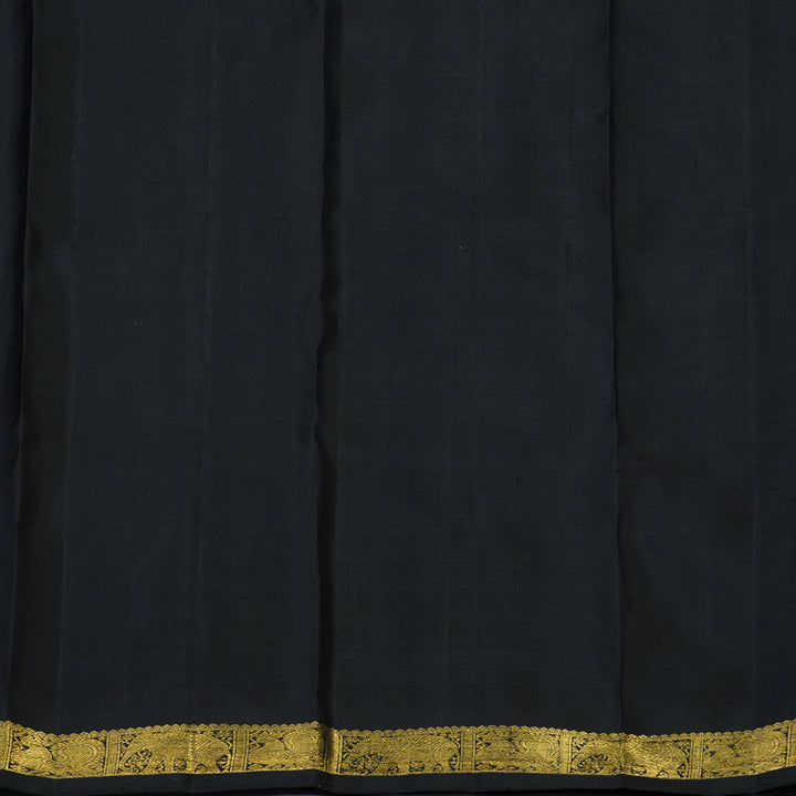 Hayagrivas Handloom Black Kanjivaram Silk Saree BE751-SBS