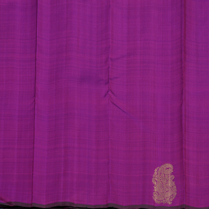 Hayagrivas Handloom Purple Kanjivaram Silk Saree BE766-SBS