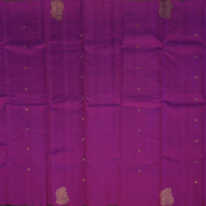Hayagrivas Handloom Purple Kanjivaram Silk Saree BE766-SBS