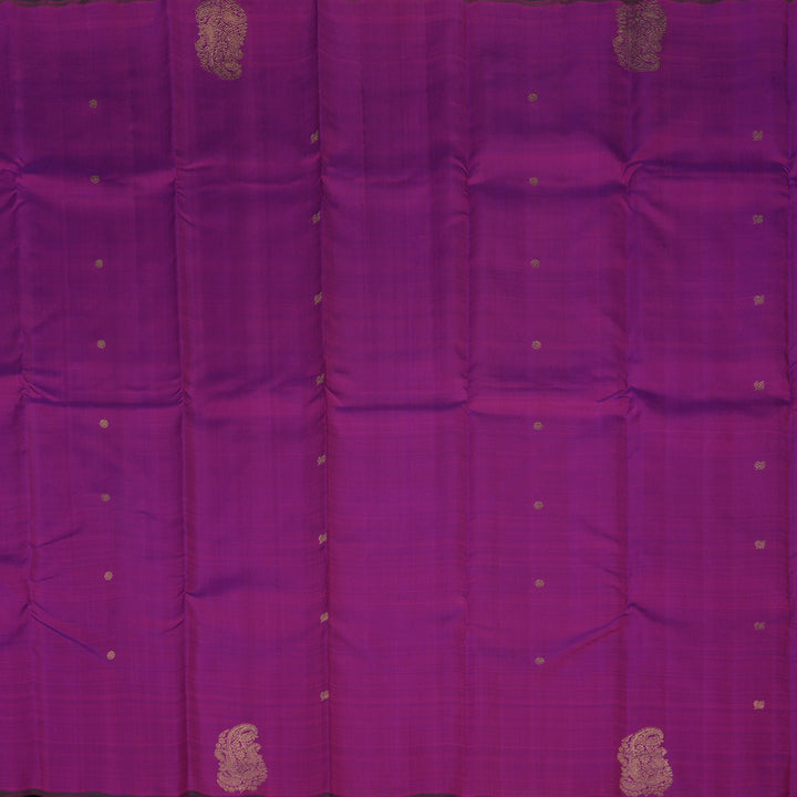 Hayagrivas Handloom Purple Kanjivaram Silk Saree BE766-SBS
