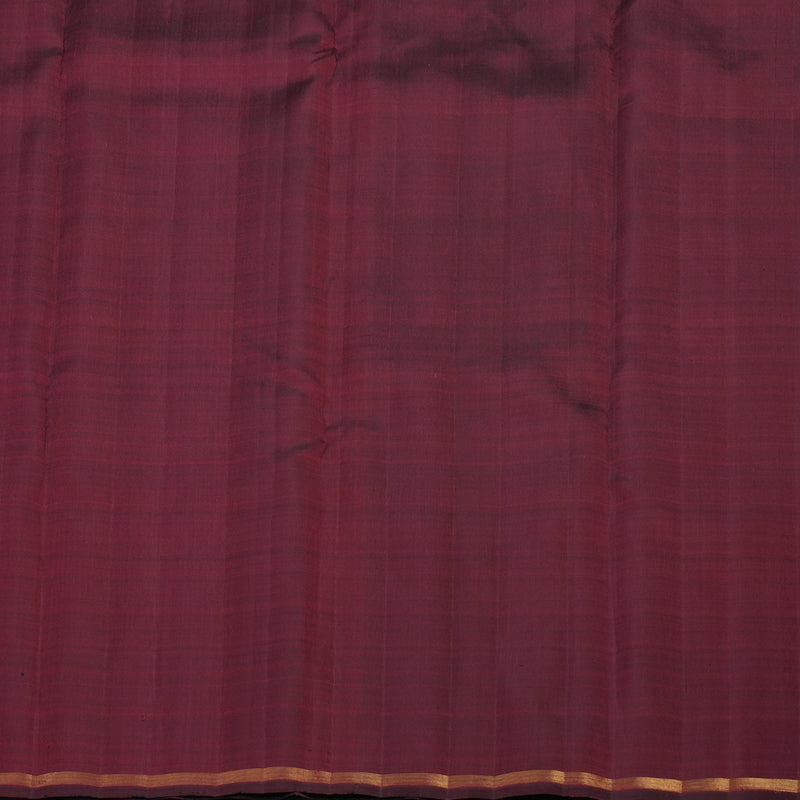 Hayagrivas Handloom Wine Maroon Kanjivaram Silk Saree BE781-SBS
