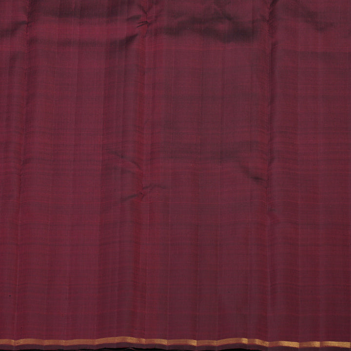 Hayagrivas Handloom Wine Maroon Kanjivaram Silk Saree BE781-SBS