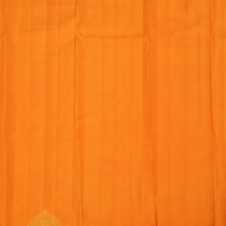 Hayagrivas Handloom Dual-Toned Purple & Orange Kanjivaram Silk Saree BE782-SBS
