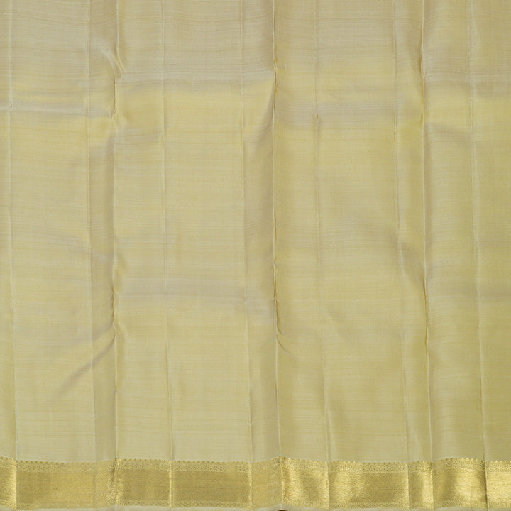 Hayagrivas Handloom Light Elaichi Green Kanjivaram Silk Saree BE785-SBS