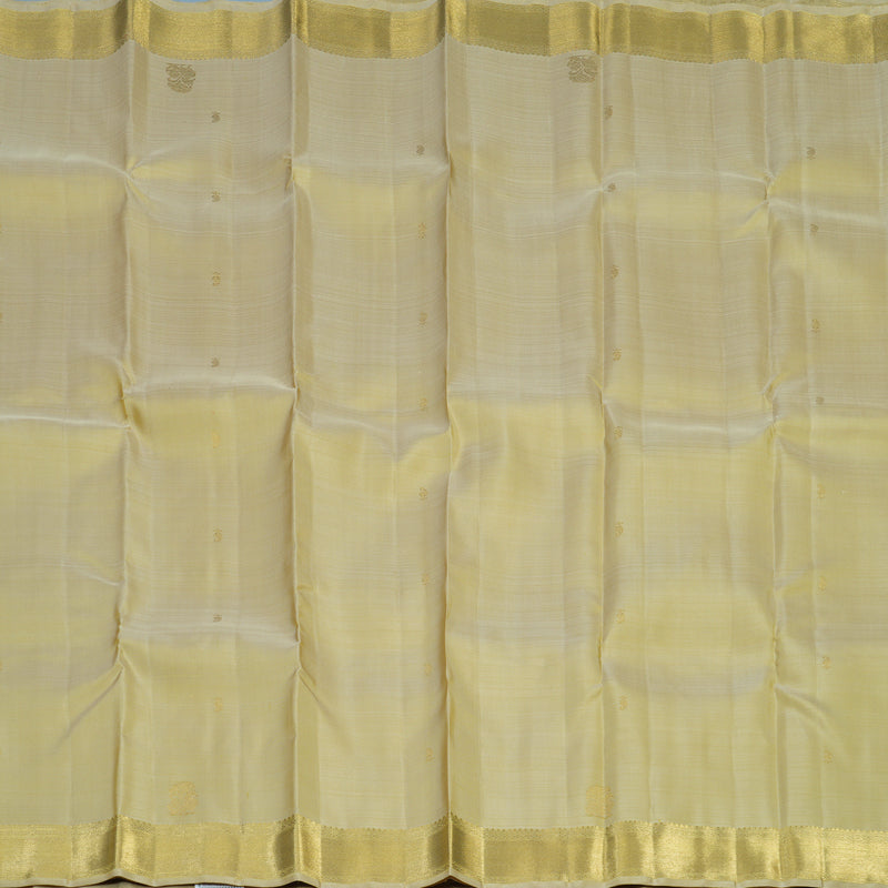 Hayagrivas Handloom Light Elaichi Green Kanjivaram Silk Saree BE785-SBS