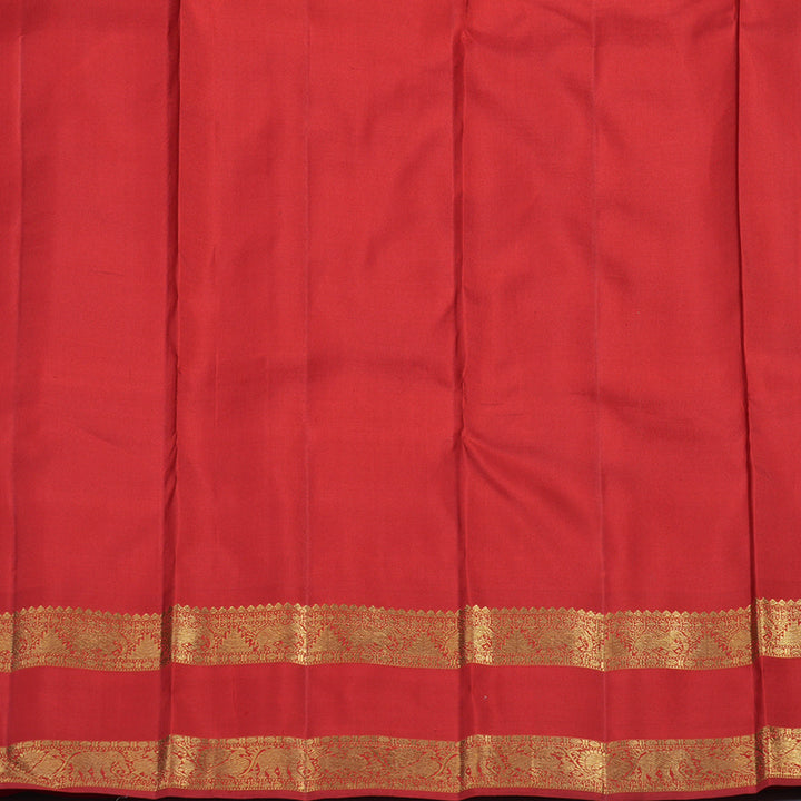 Hayagrivas Handloom Red Kanjivaram Silk Saree BE790-SBS