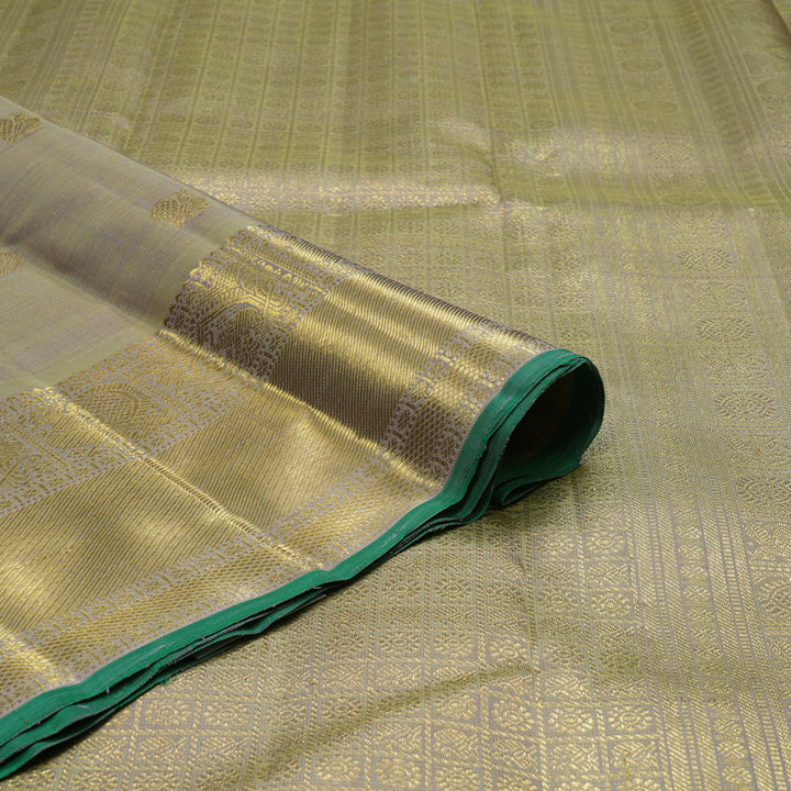 Hayagrivas Handloom Dual Tone (Pista Green & Lilac) Kanjivaram Silk Saree BE791-SBS