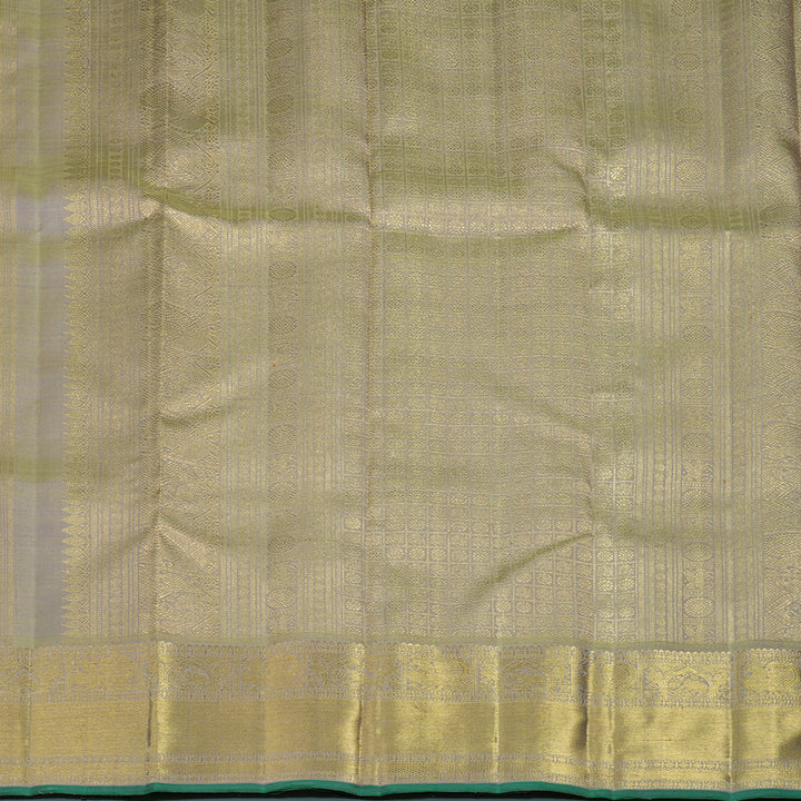 Hayagrivas Handloom Dual Tone (Pista Green & Lilac) Kanjivaram Silk Saree BE791-SBS