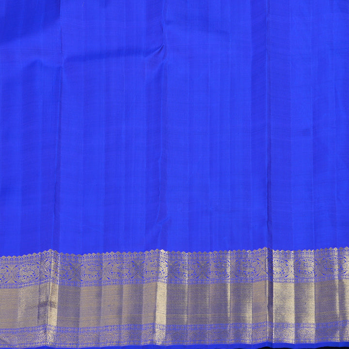 Hayagrivas Handloom Multicolour Checks Kanjivaram Silk Saree with MS Blue Border BE814-SBS