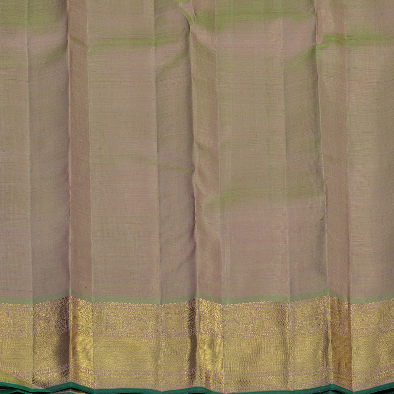 Hayagrivas Handloom Dual Tone (Pista Green & Pink) Kanjivaram Silk Saree BE822-SBS