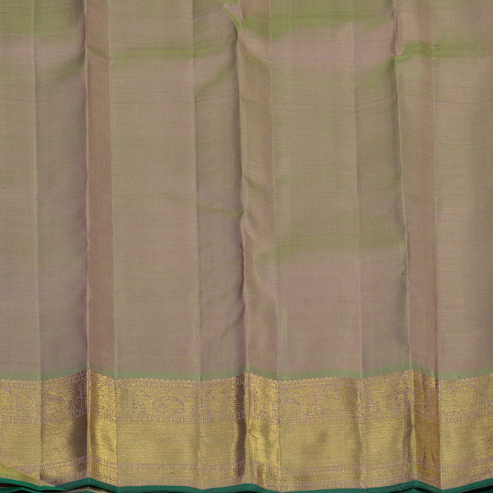 Hayagrivas Handloom Dual Tone (Pista Green & Pink) Kanjivaram Silk Saree BE822-SBS