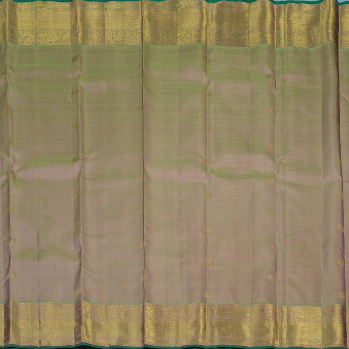 Hayagrivas Handloom Dual Tone (Pista Green & Pink) Kanjivaram Silk Saree BE822-SBS
