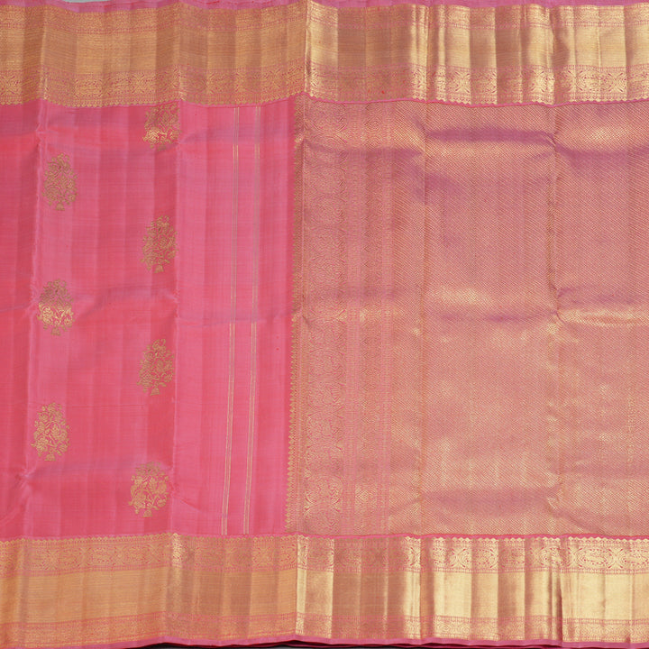 Hayagrivas Handloom Rose Pink Kanjivaram Silk Saree BF105-SBS