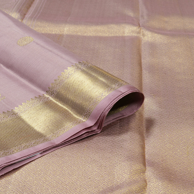 Hayagrivas Handloom Pastel Pink Kanjivaram Silk Saree BF114-SBS