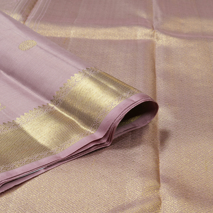 Hayagrivas Handloom Pastel Pink Kanjivaram Silk Saree BF114-SBS