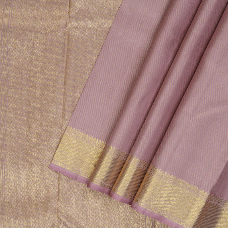 Hayagrivas Handloom Pastel Pink Kanjivaram Silk Saree BF114-SBS