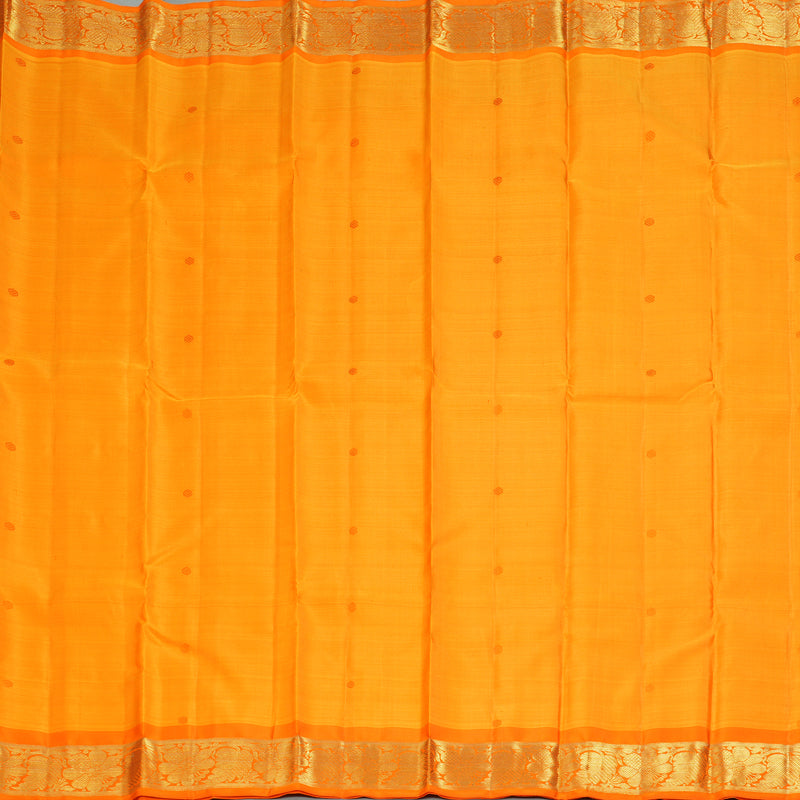 Hayagrivas Handloom Mambazham Orange Kanjivaram Silk Saree BF119-SBS
