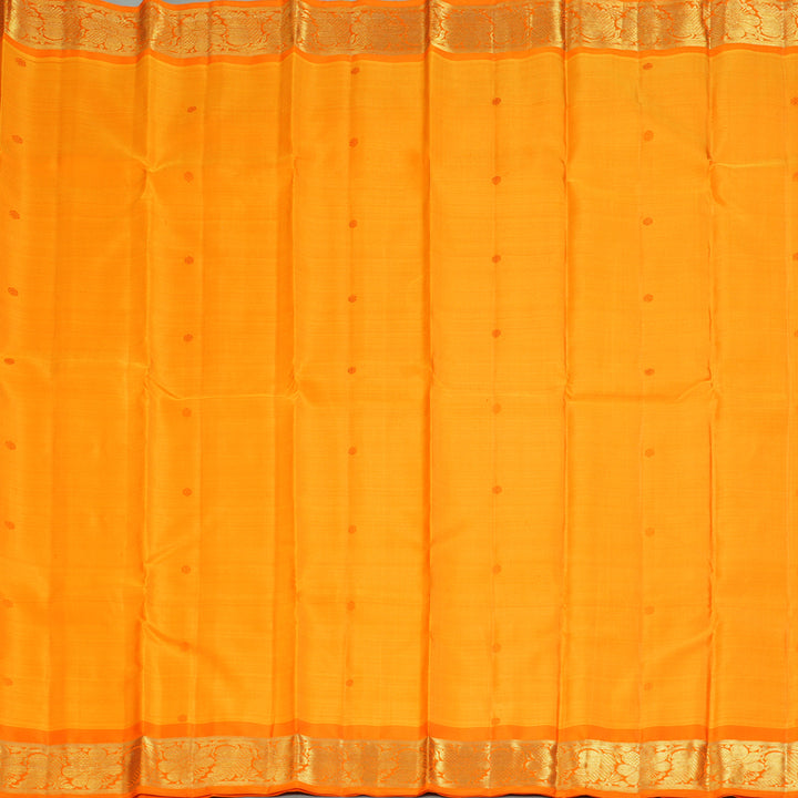 Hayagrivas Handloom Mambazham Orange Kanjivaram Silk Saree BF119-SBS