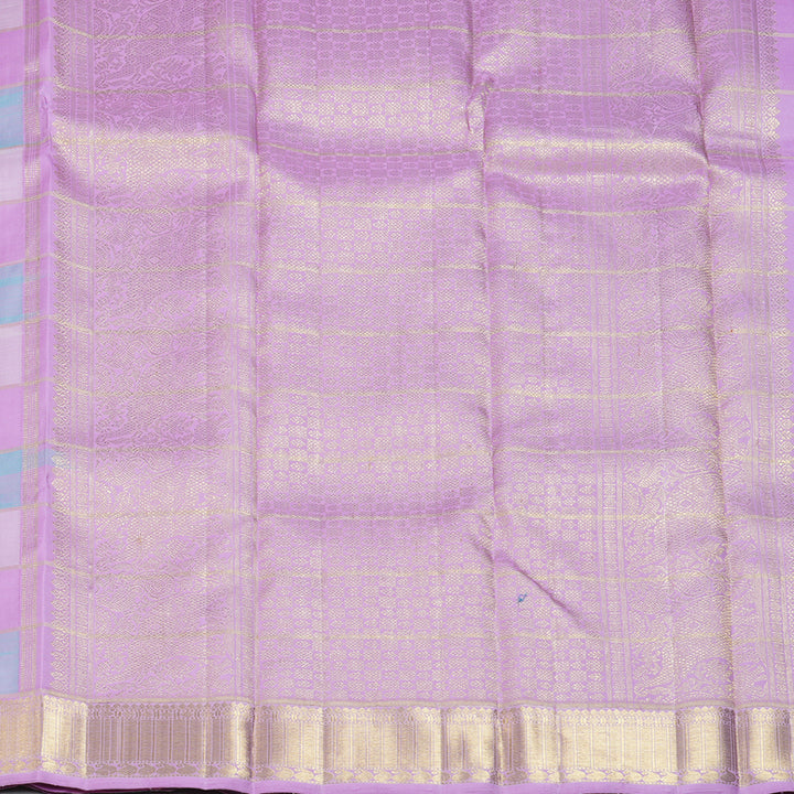 Hayagrivas Handloom Multicolour Checks Kanjivaram Silk Saree BF132-SBS