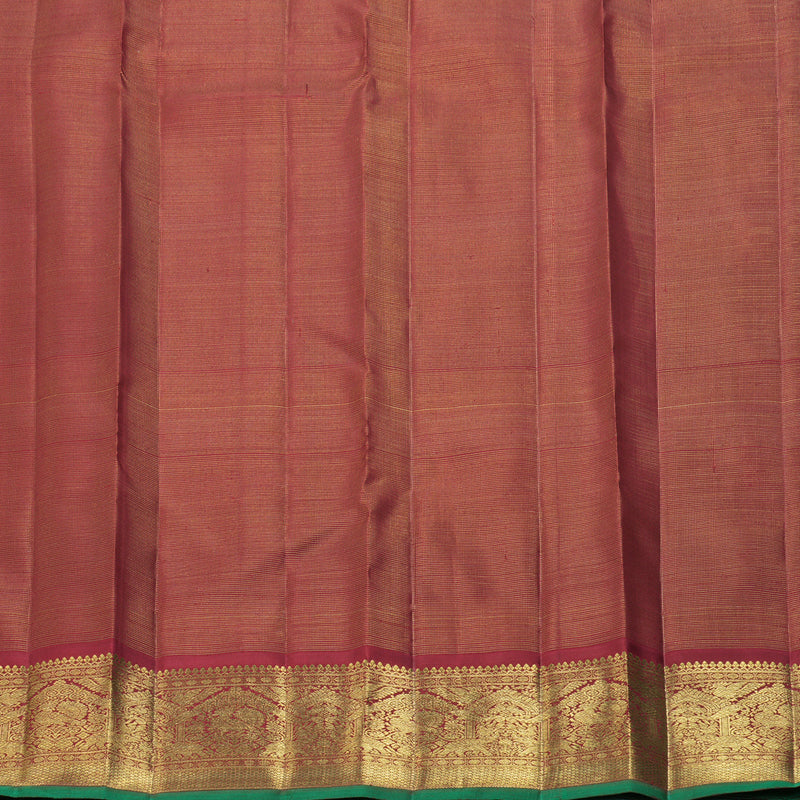 Hayagrivas Handloom Maroon Kanjivaram Silk Saree BF135-SBS