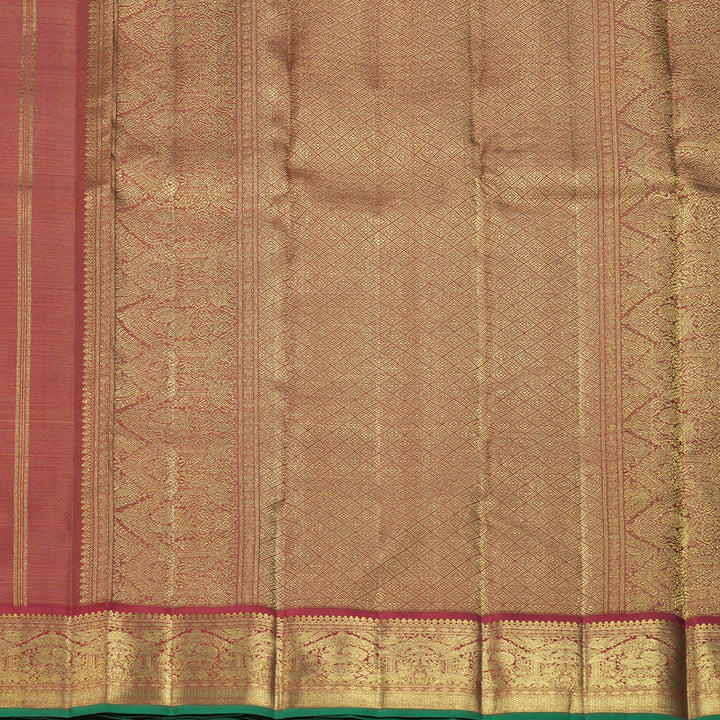 Hayagrivas Handloom Maroon Kanjivaram Silk Saree BF135-SBS