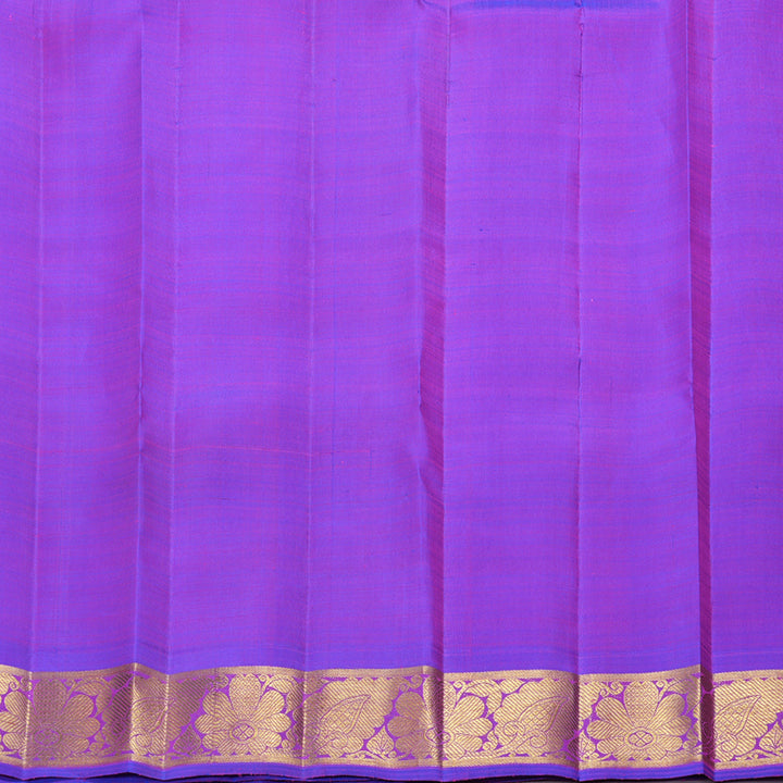 Hayagrivas Handloom Purple Kanjivaram Silk Saree BF159-SBS