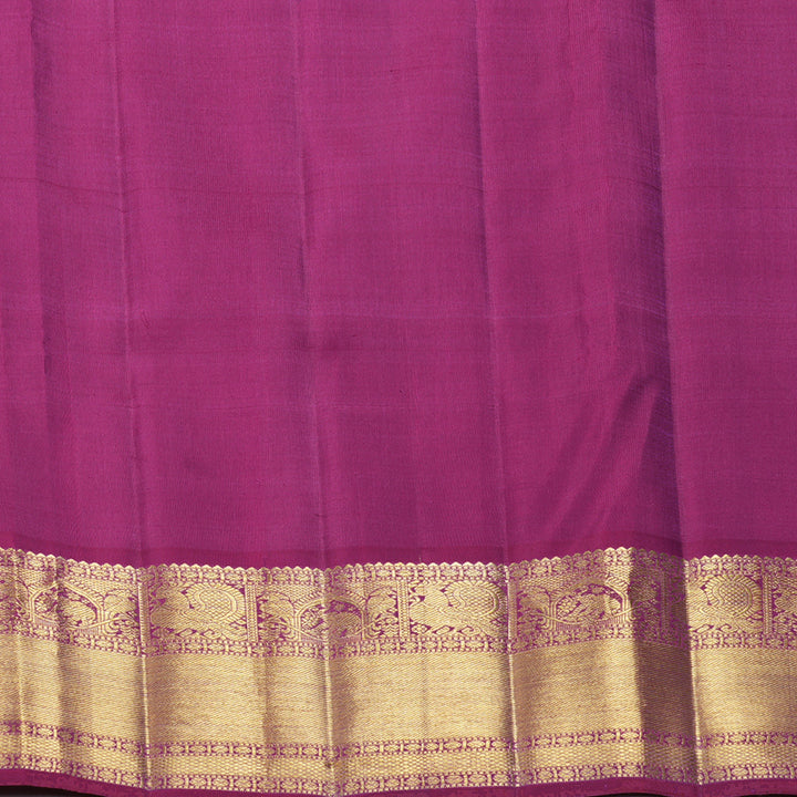 Hayagrivas Handloom Magenta Ten Yards Silk Saree BF160-SBS