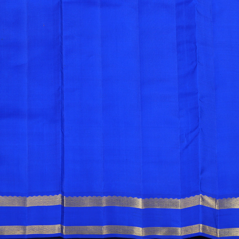 Hayagrivas Handloom MS Blue Ten Yards Silk Saree with BF19-SBS