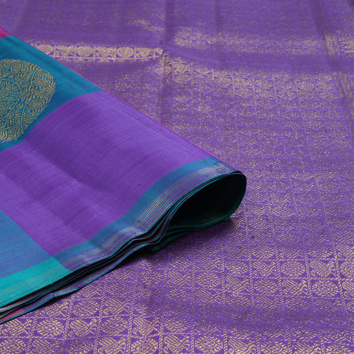 Hayagrivas Handloom Multicolour Checks Kanjivaram Silk Saree BF22-SBS