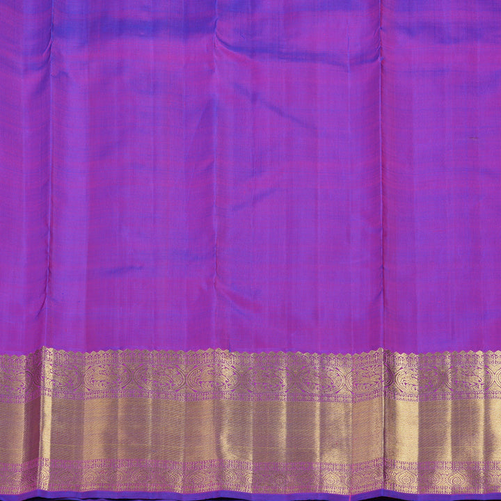 Hayagrivas Handloom Purple Kanjivaram Silk Saree BF30-SBS