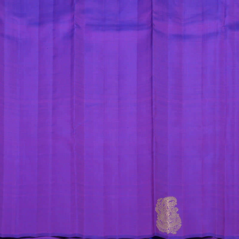Hayagrivas Handloom Purple Kanjivaram Silk Saree BF31-SBS