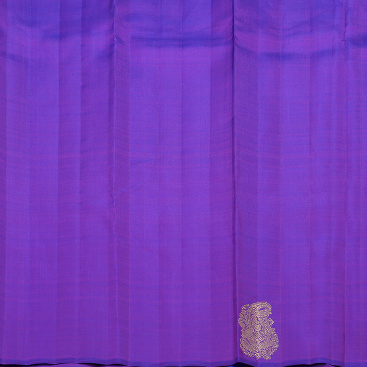 Hayagrivas Handloom Purple Kanjivaram Silk Saree BF31-SBS