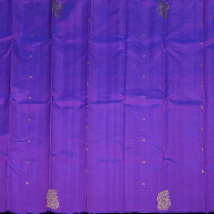 Hayagrivas Handloom Purple Kanjivaram Silk Saree BF31-SBS