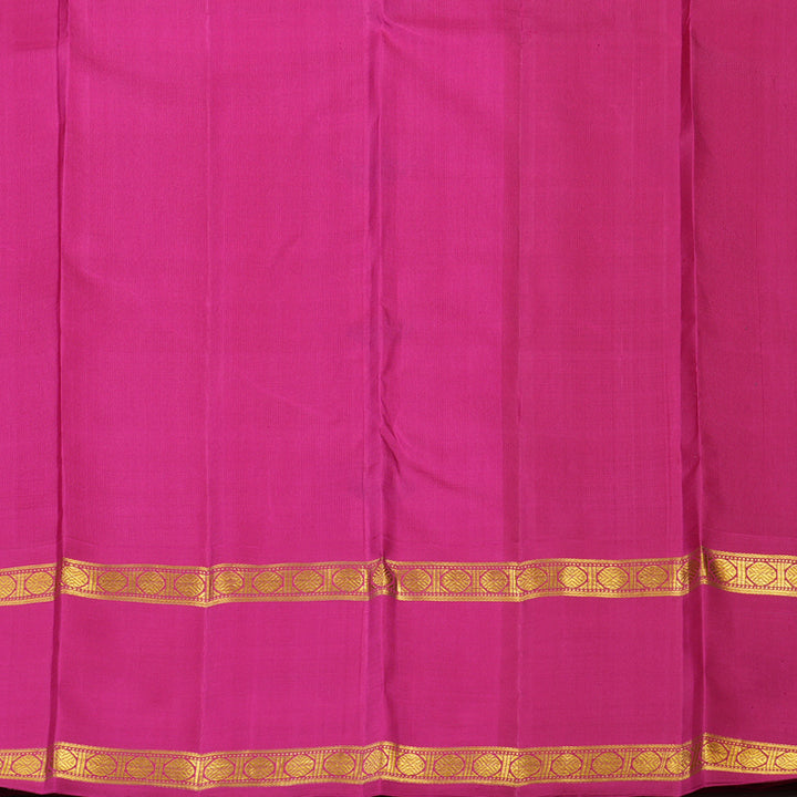 Hayagrivas Handloom Rani Pink Kanjivaram Silk Saree BF60-SBS