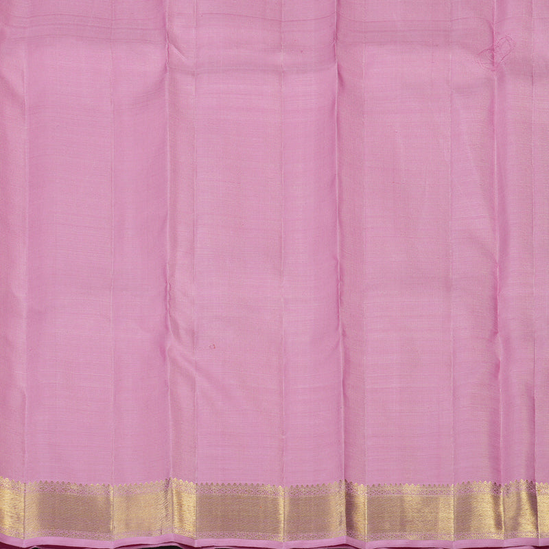 Hayagrivas Handloom Lotus Pink Kanjivaram Silk Saree BF7-SBS