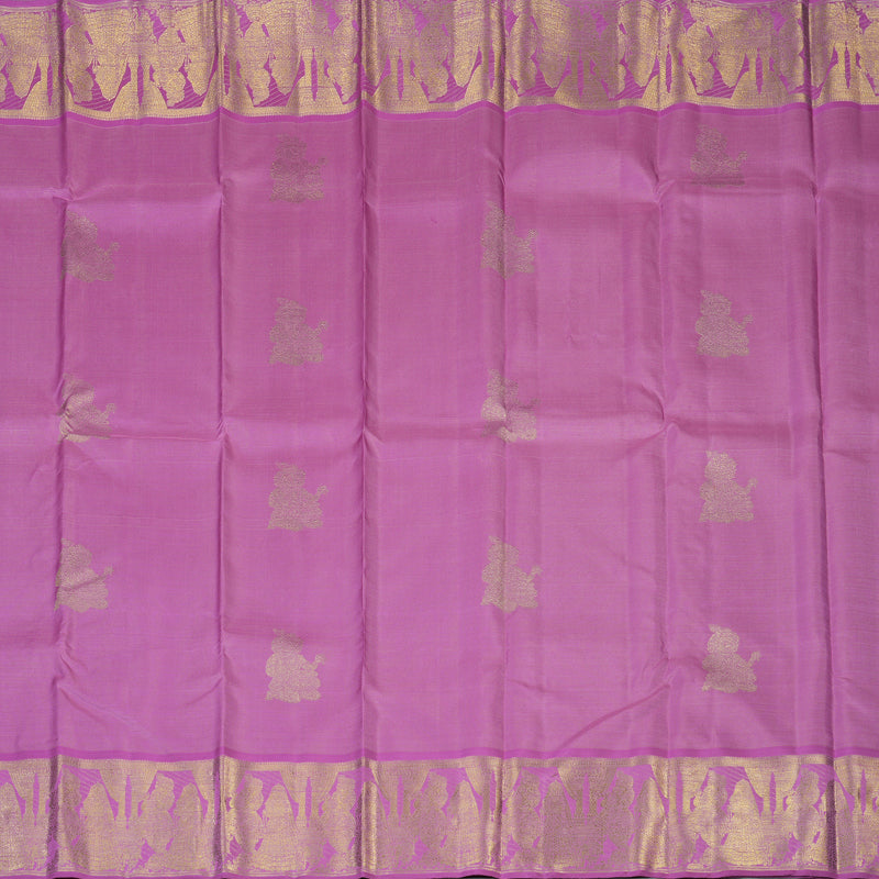 Hayagrivas Handloom Lavendar-Pink Kanjivaram Silk Saree BF84-SBS