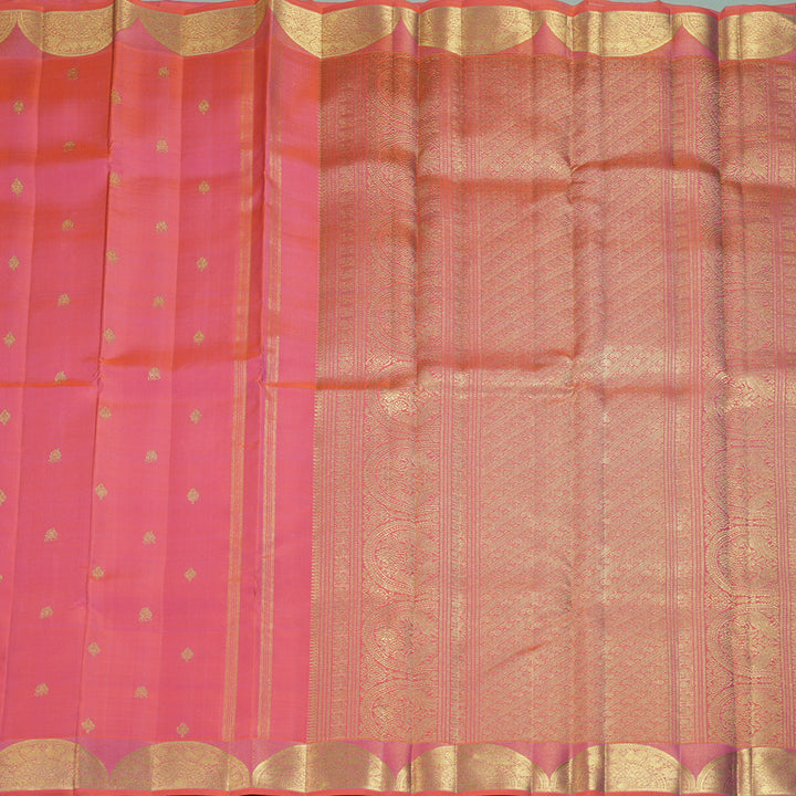 Hayagrivas Handloom Pink Kanjivaram Silk Saree BF98-SBS