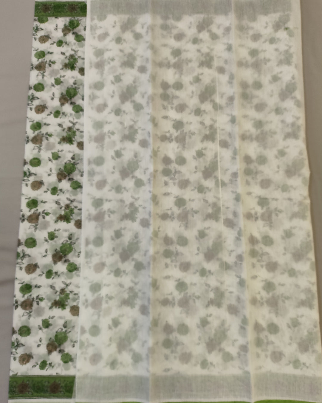 Hayagrivas White Kota Cotton Saree KBF323E2-1