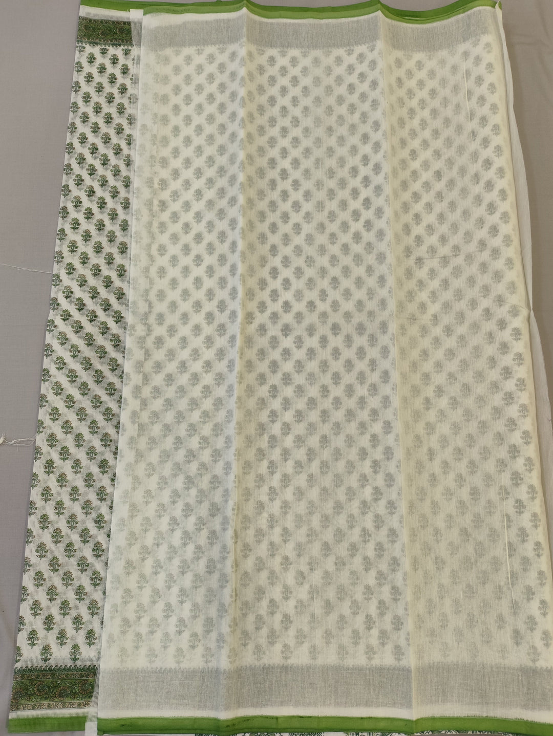 Hayagrivas Half-White Kota Cotton Saree KBF323E2-7