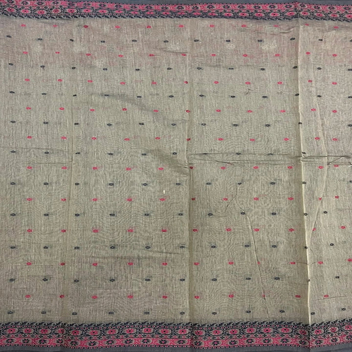 Hayagrivas Elephant Grey Fancy Cotton Sarees