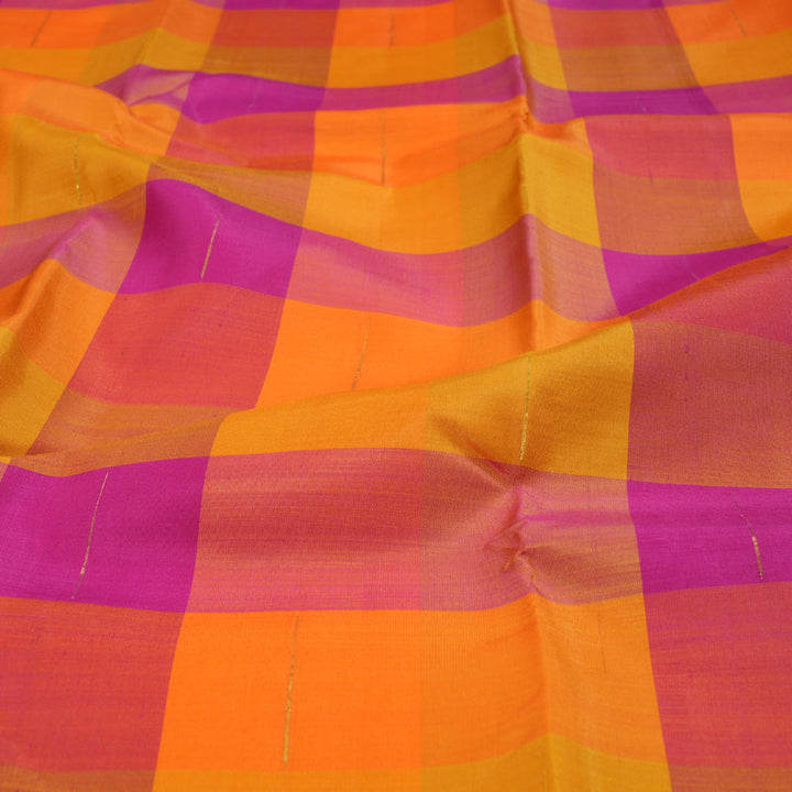 Hayagrivas Multi Color Kanjivaram Silk Saree BBD713H3-1