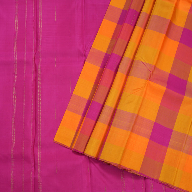 Hayagrivas Multi Color Kanjivaram Silk Saree BBD713H3-1