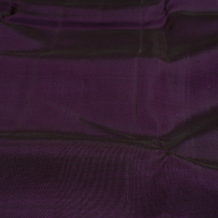 Hayagrivas Dark Purple Kanjivaram Silk Saree BBD728H7-9