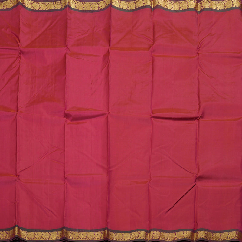 Hayagrivas Redish Pink Handloom Kanjivaram Silk Saree with Mandhalir Border HBD3649F3-25