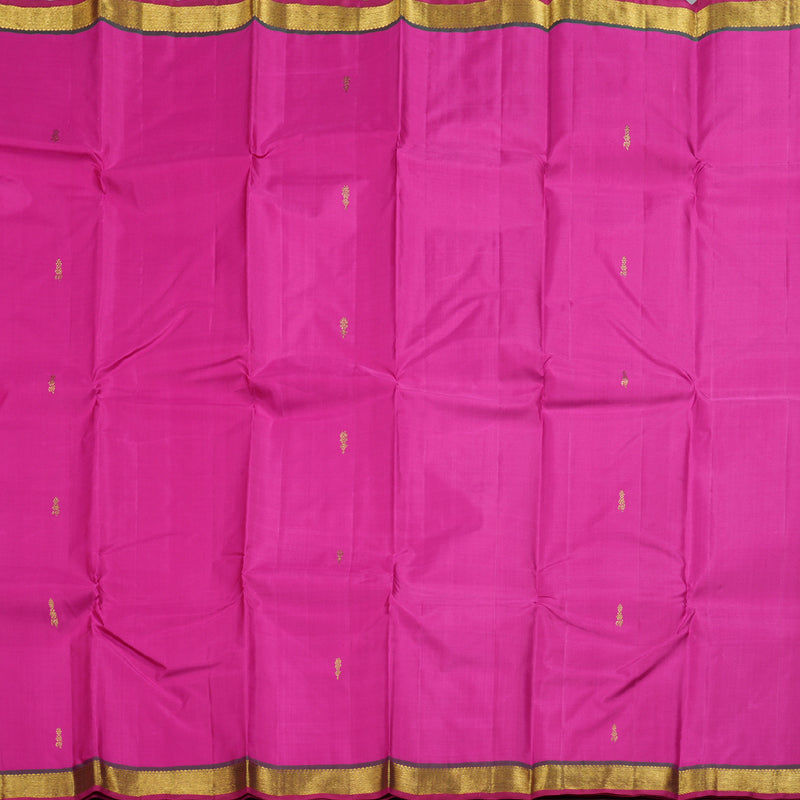 Hayagrivas Pink Handloom Kanjivaram Silk Saree with Mandhalir Border HBD3892I1-10