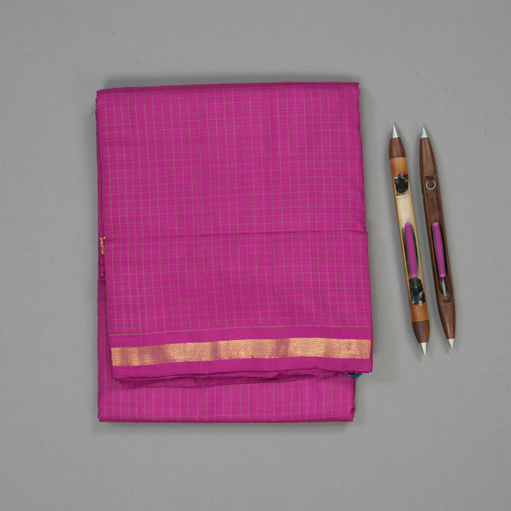 Hayagrivas Handloom Magenta Ten Yards Silk Madisar HBD4035K2-2
